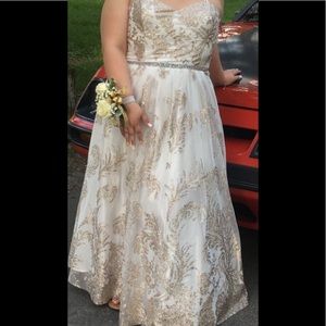 David bridal prom dress